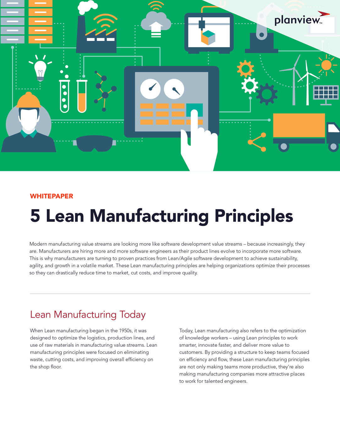 5 Lean Manufacturing Principles